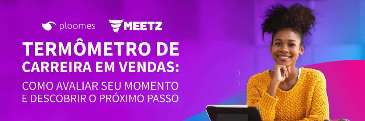 Term&ocirc;metro de carreira em vendas