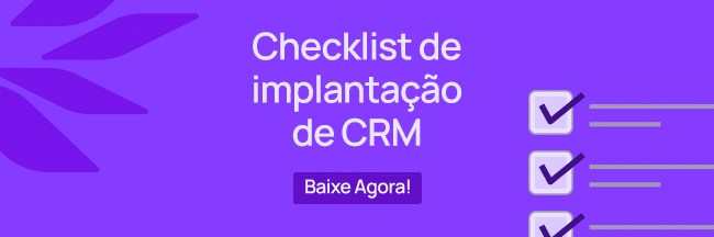 checklist de implanta&ccedil;&atilde;o de CRM