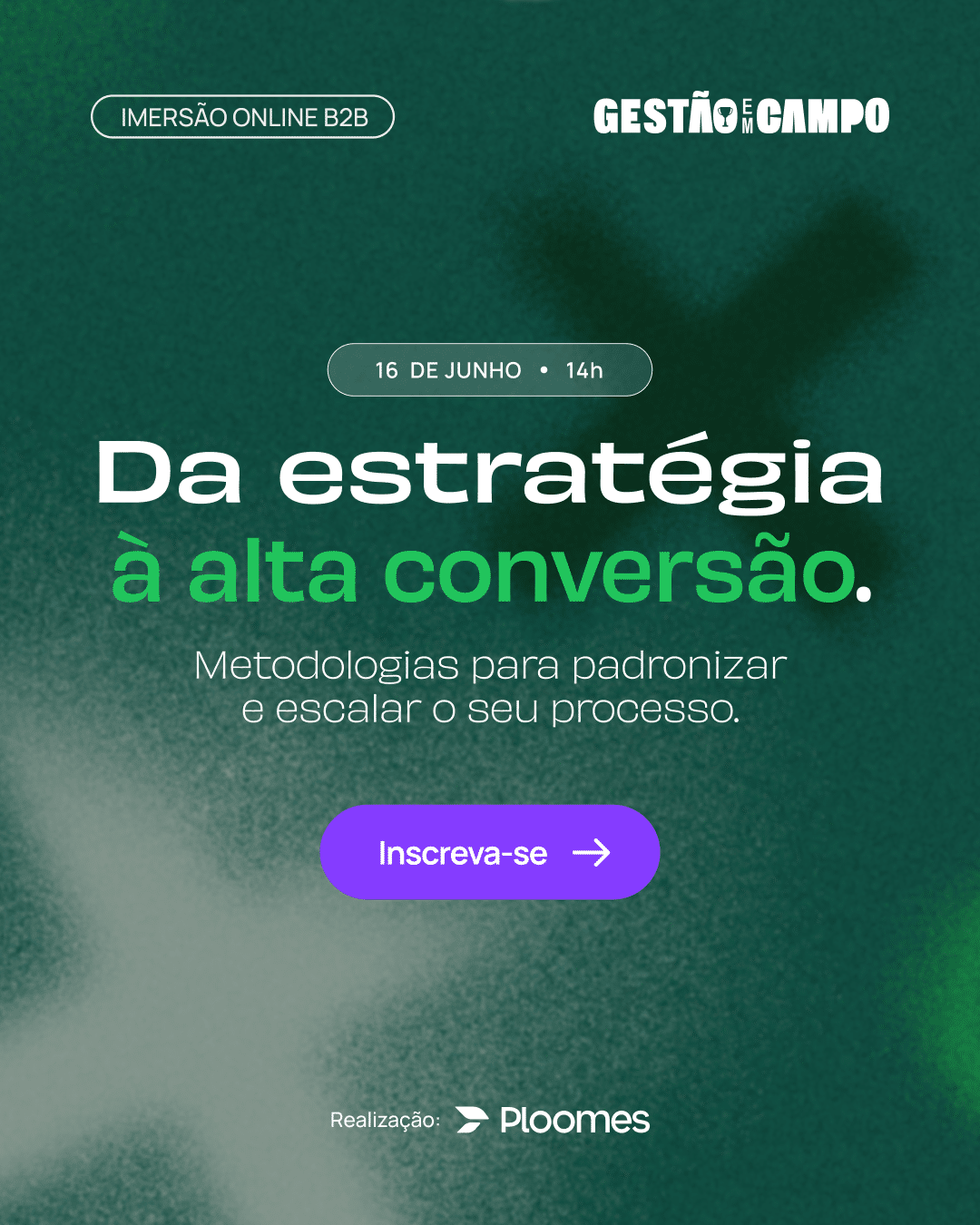 banner imers&atilde;o gest&atilde;o em campo