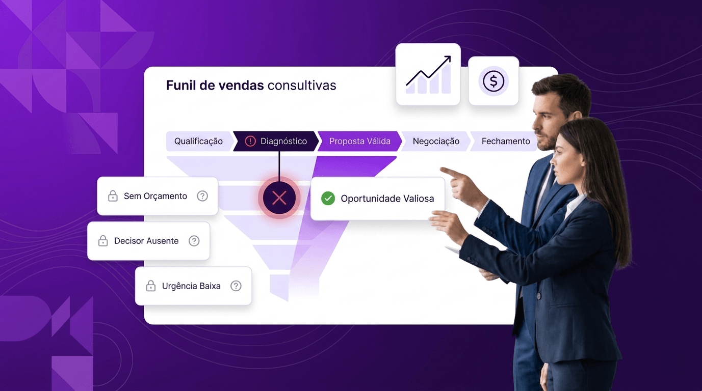 Gargalos na venda consultiva de servi&ccedil;os
